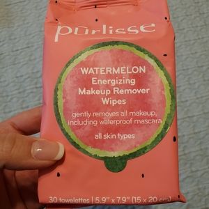 Purlisse makeup removing wipes